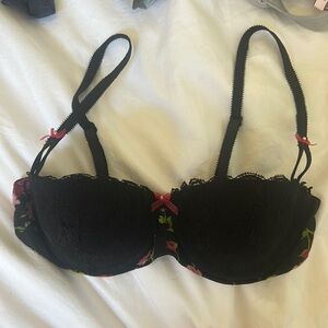 Victoria’s Secret lace and floral balconet bra